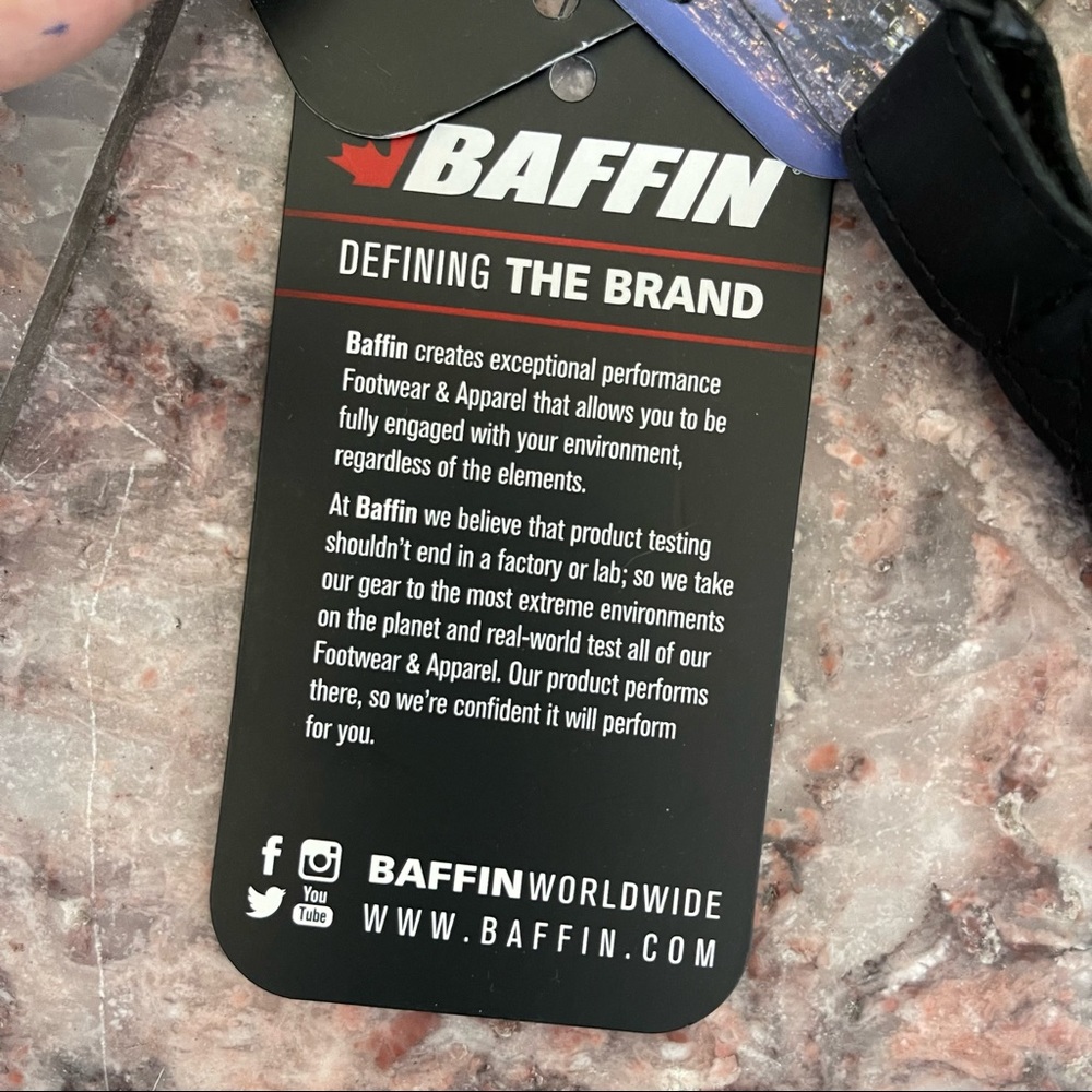 New Baffin Stratford Boots Black Size 11 - Picture 11 of 16